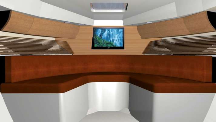 Interior Italmar 28 Cabin